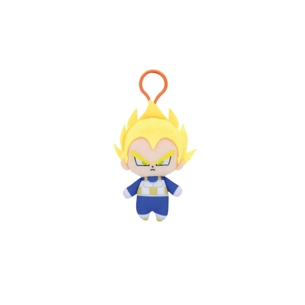 Bandai Namco Nui Chibi Vegeta Plush Mascot with Clip