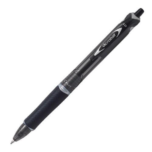 PILOT Acroball 150 Oil-Based Ballpoint Pen 10 BB, Black BAB15MBB