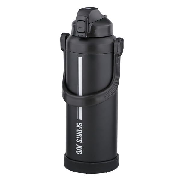 Bestco Stainless Steel Sports Jug 3.0L Black Durable Water Bottle
