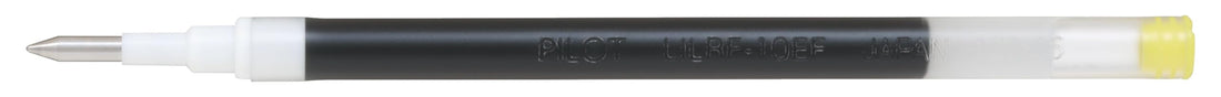 PILOT Gel Ink Ballpoint Pen Refill, 0.5 mm, Nuance Black Yellow, LILRF10EFNBY