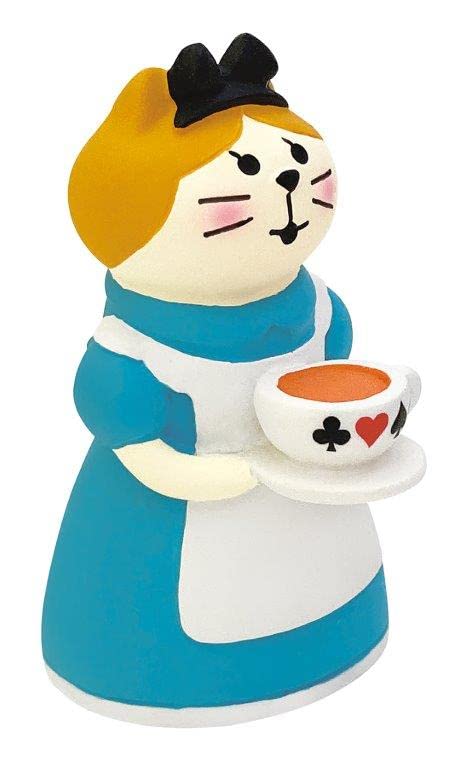 Decole Concombre Alice Cat Collectible Figure 3.2 x 3.6 x 5.4 cm
