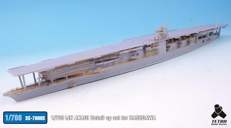 Tetra Model 1/700 Scale Parts for Japanese Carrier Akagi