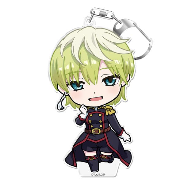 azumaker Keychain Stand Figure of Izumo Tenka from Magic City Soldiers