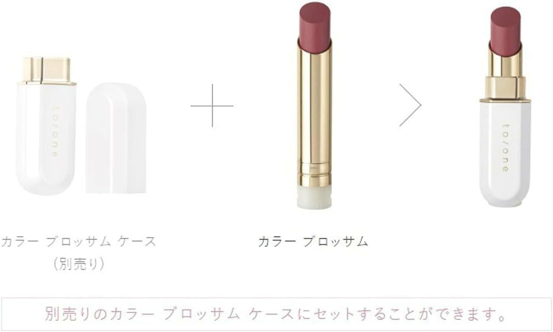 to/one Color Blossom Lipstick 11 Shiny Bronze with Natural Ingredients