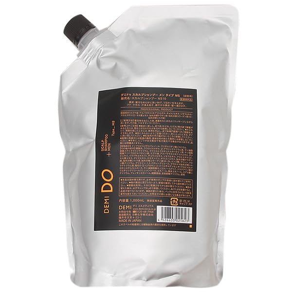 DEMI DO Scalp Shampoo for Men 1000mL Gentle Cleansing Formula