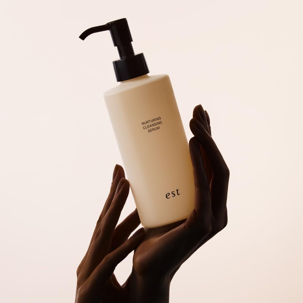 est Cleansing Serum 180ml with Gentle Press Technology for Makeup Removal
