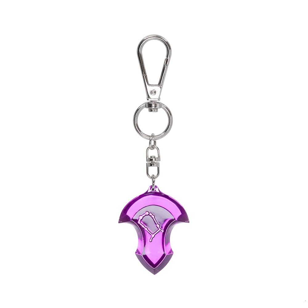 SQUARE ENIX Final Fantasy XIV Emet-Selch Crystal Clear Keychain