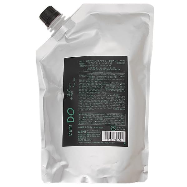 Demi Cosme Scalp Treatment Men 1000g Refill for Healthy Hair
