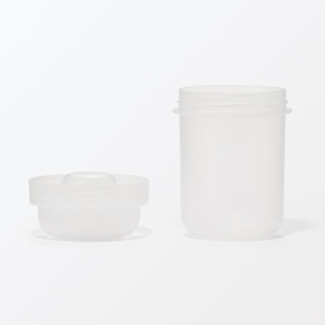 MUJI Topping Cup Lunch Capsule, Clear 350mL