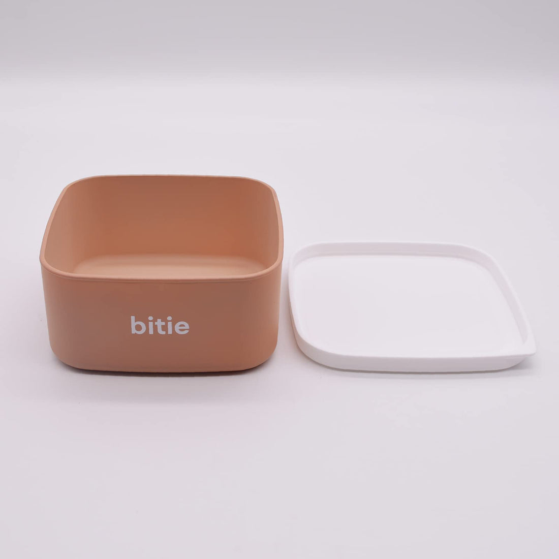 Mitani Bento Box Food Container Antibacterial Beige 350ml