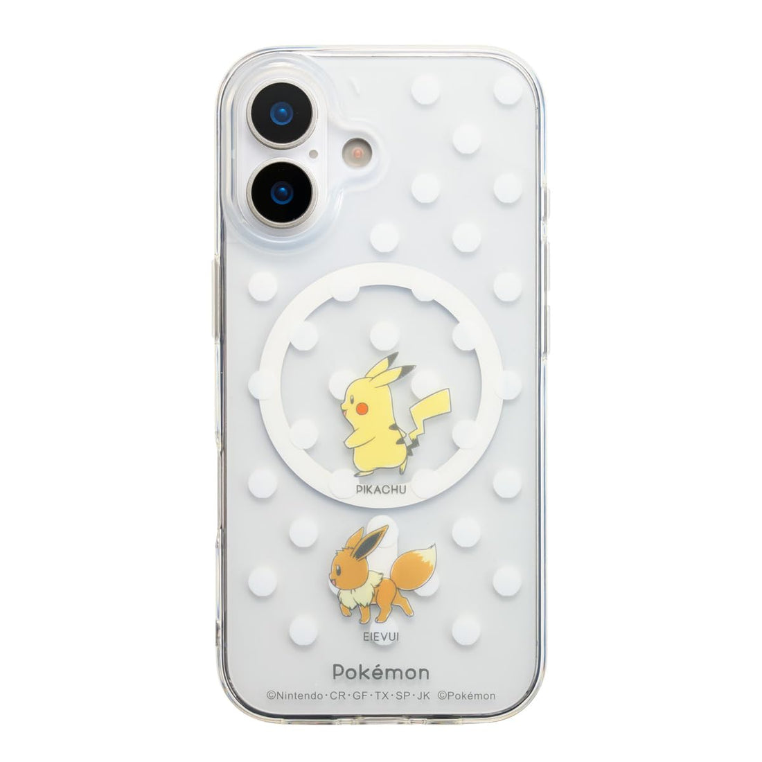 Suncrest Pocket Monster iPhone 17 MagSafe Case Pikachu & Eevee
