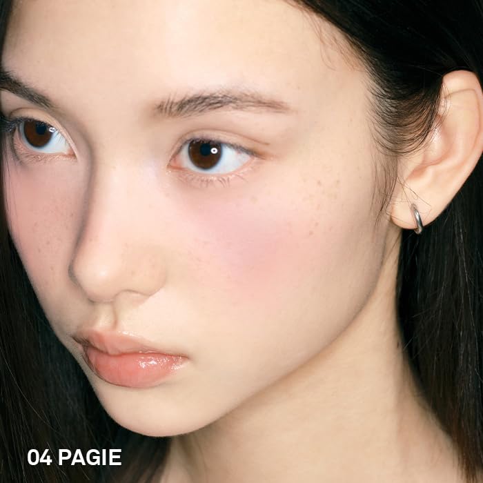NAMING Fluffy Powder Blush 04 Pagie for Natural Flush
