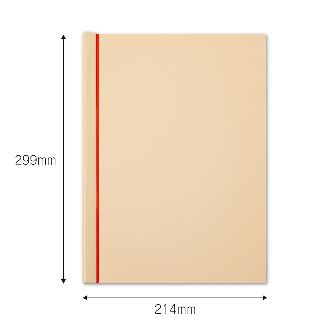 PAGEBASE SlideNote A4 Light Brown Innovative Binder with 360° Expandability