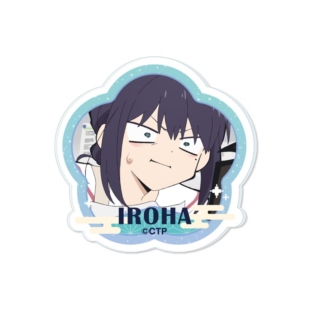License Agent Acrylic Badge Kaguya Hime Ayaha Sakuyori Collectible