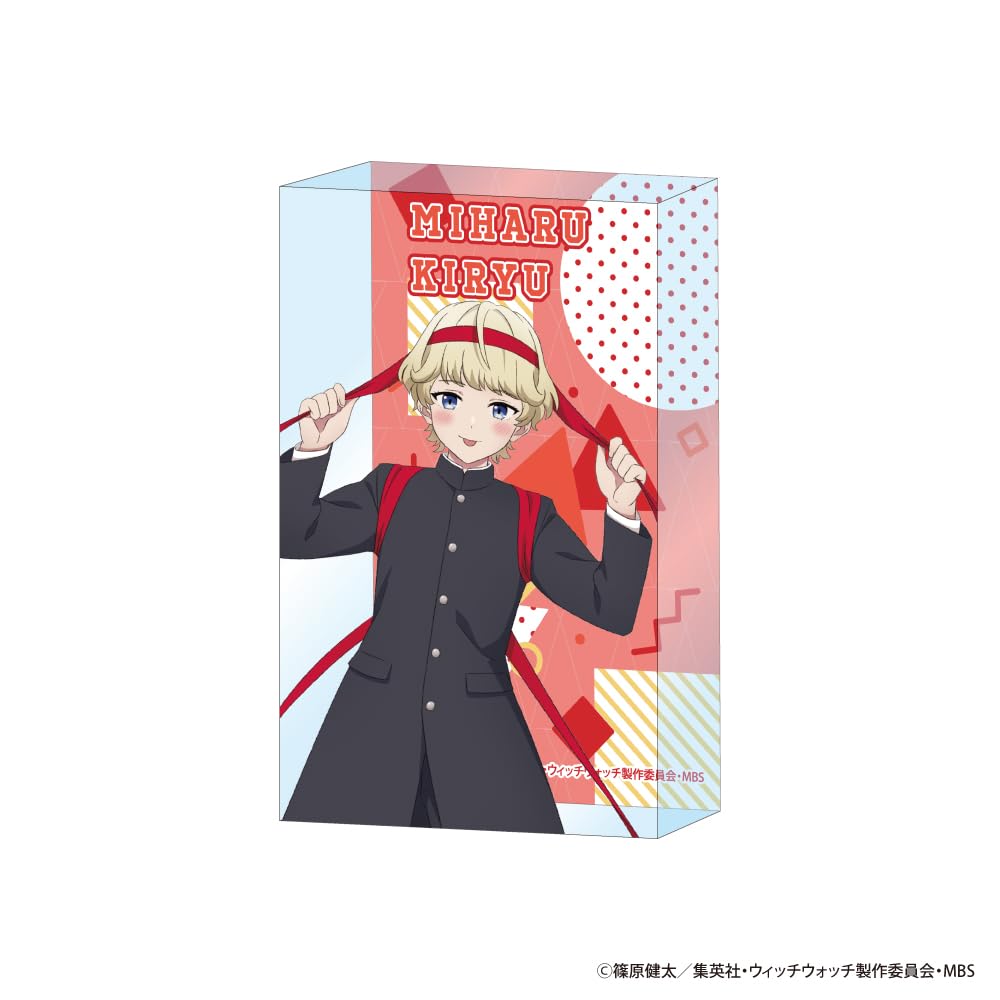 Overglad Acrylic Block Cheerleader Figure Kiriumi Miharu WCC-020
