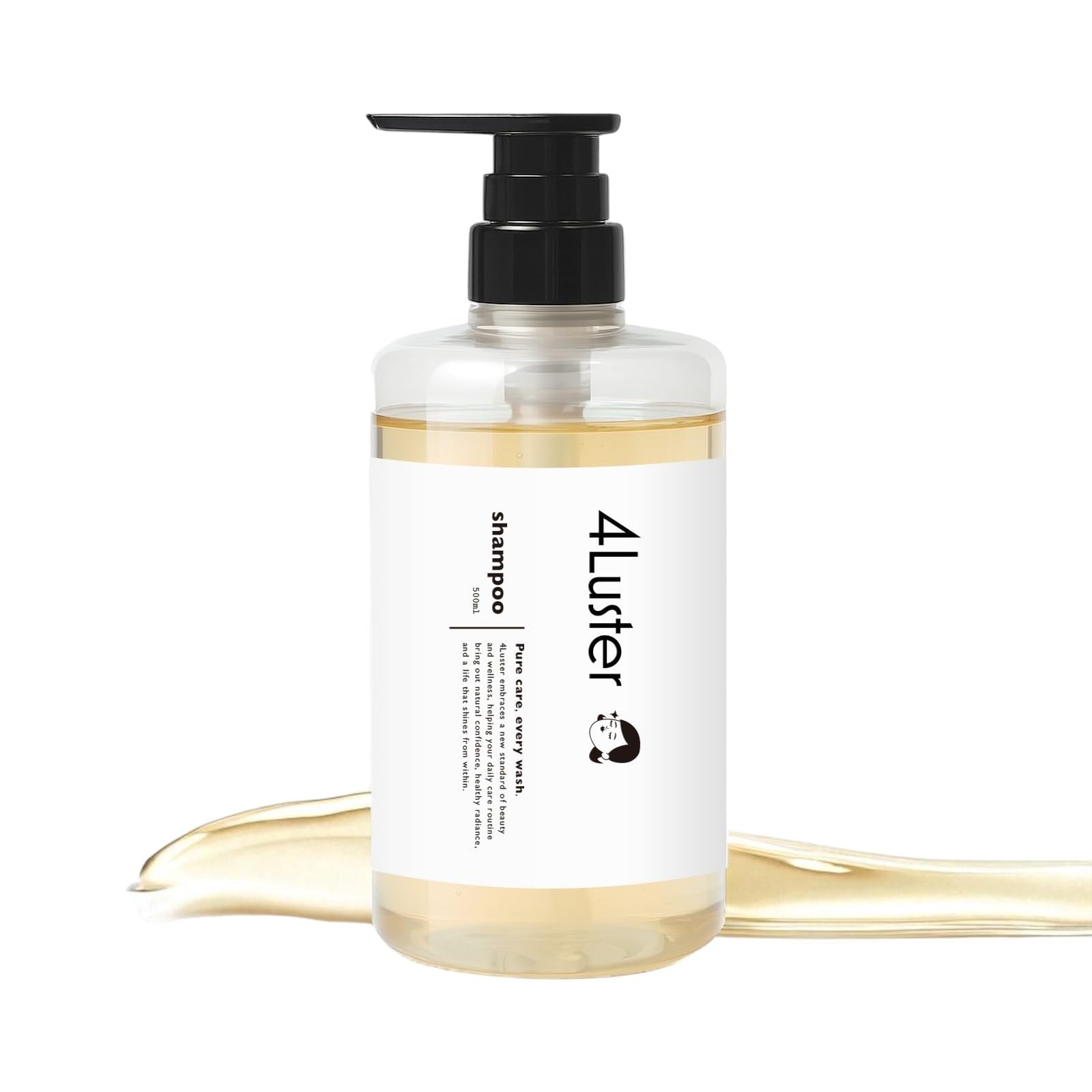 4Luster Cleansing Shampoo 500ml for Moisture and Shine
