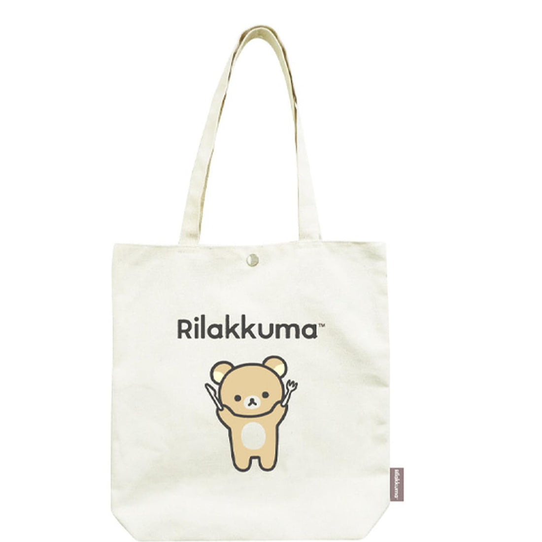K-Company Rilakkuma Canvas Tote Bag 36.5x35x8cm