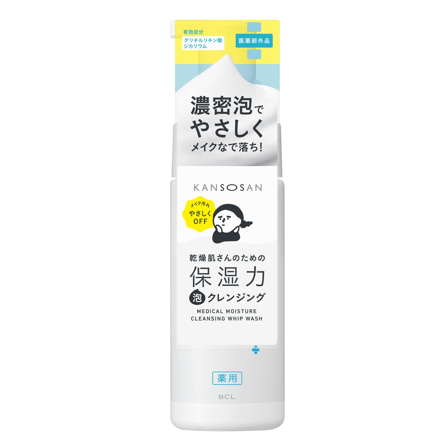 Kansousan Foam Cleanser for Dry Skin 120mL
