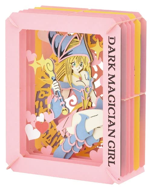 ENSKY Paper Theater Anime Figure Black Magician Girl from Yu-Gi-Oh