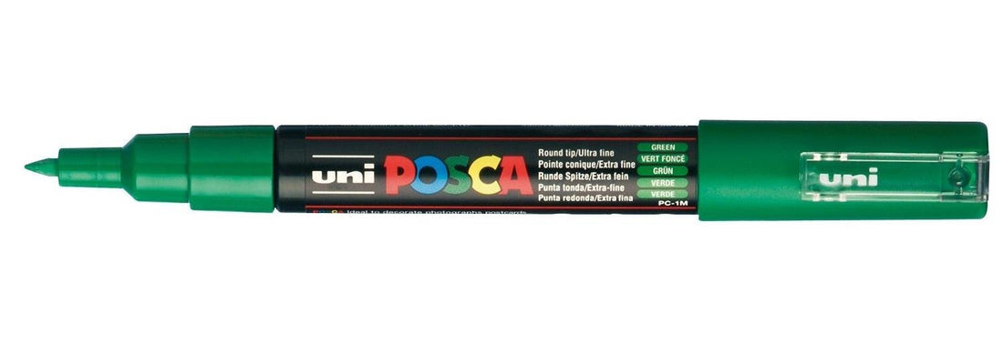 uni-ball Water-Based Pigment Marker Uni Posca Ultra Fine Green PC1M.6