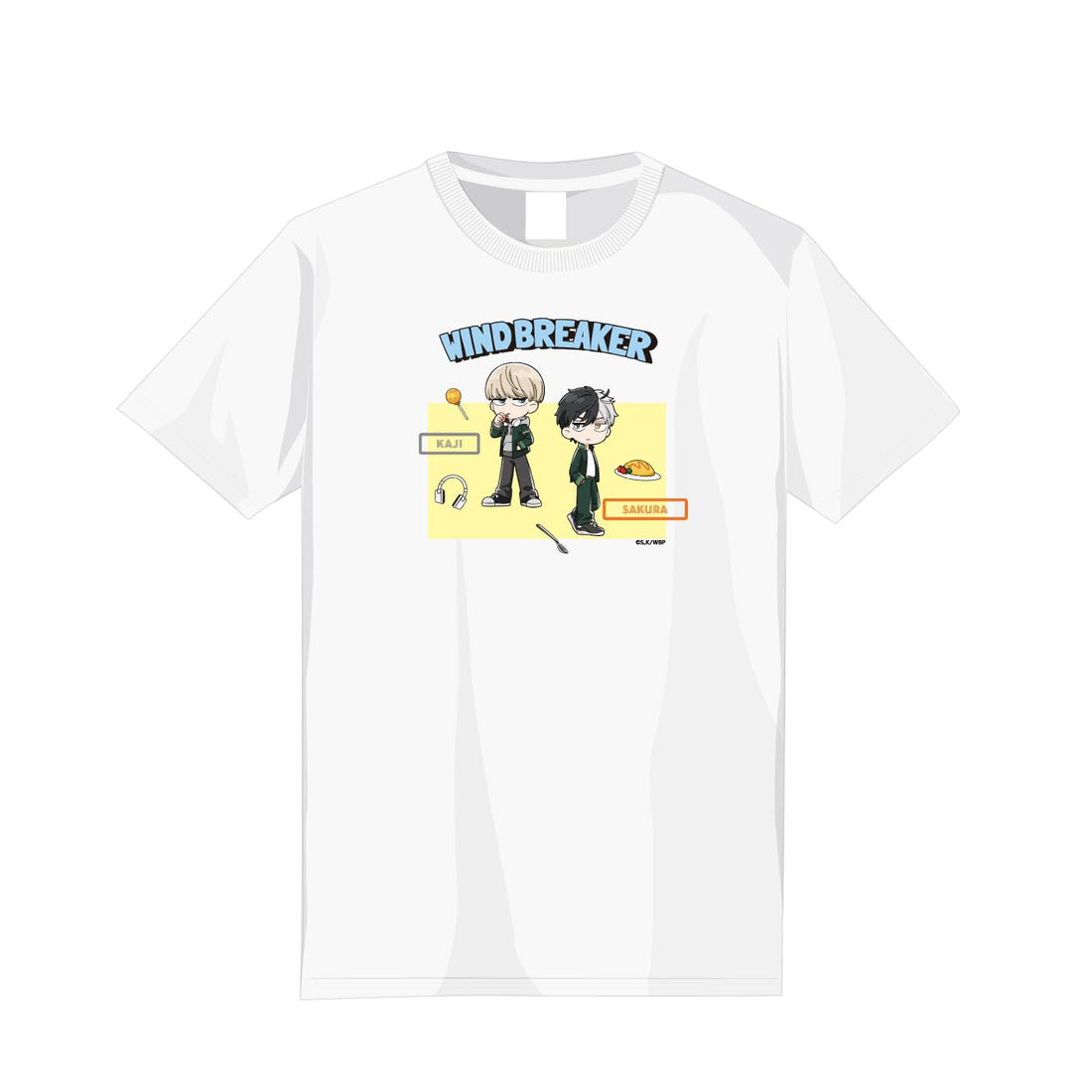 Maw TV Anime WIND BREAKER T-Shirt XL Size Featuring Sakura Kaji