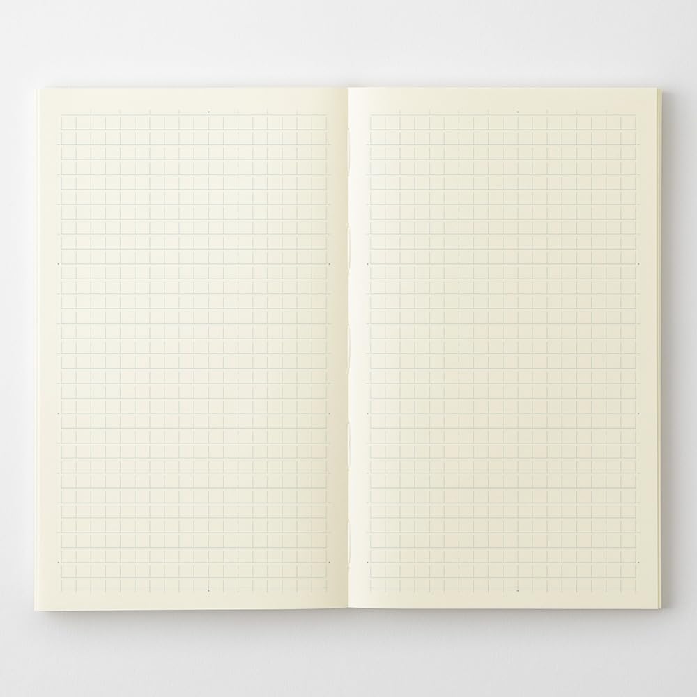 DESIGNPHIL MD PRODUCT Carnet format shinchō quadrillé 5 mm avec couverture, 176 pages