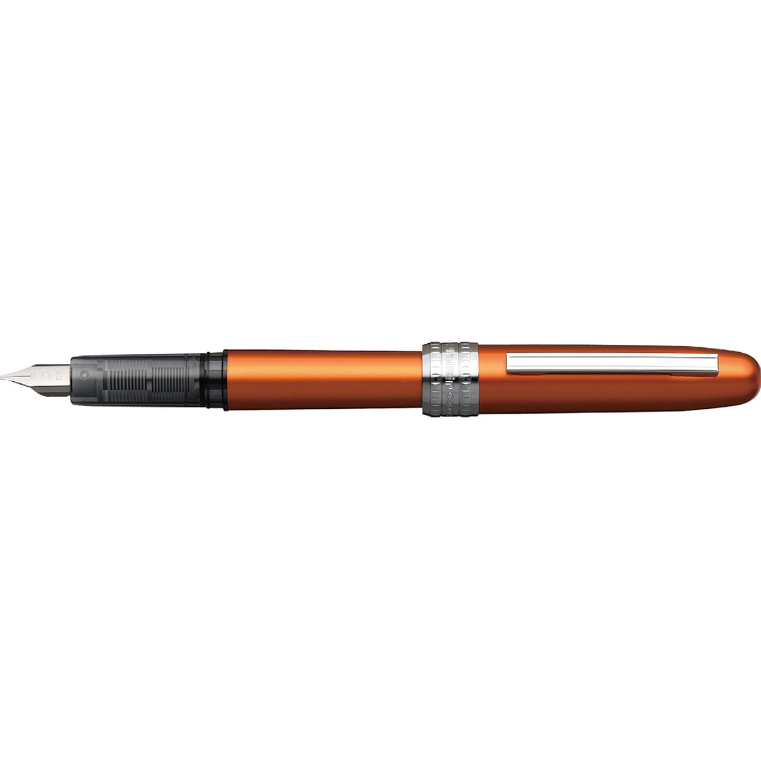 PLATINUM Plaisir Fountain Pen F Fine Nib, Nova Orange PGB-1000 25-2