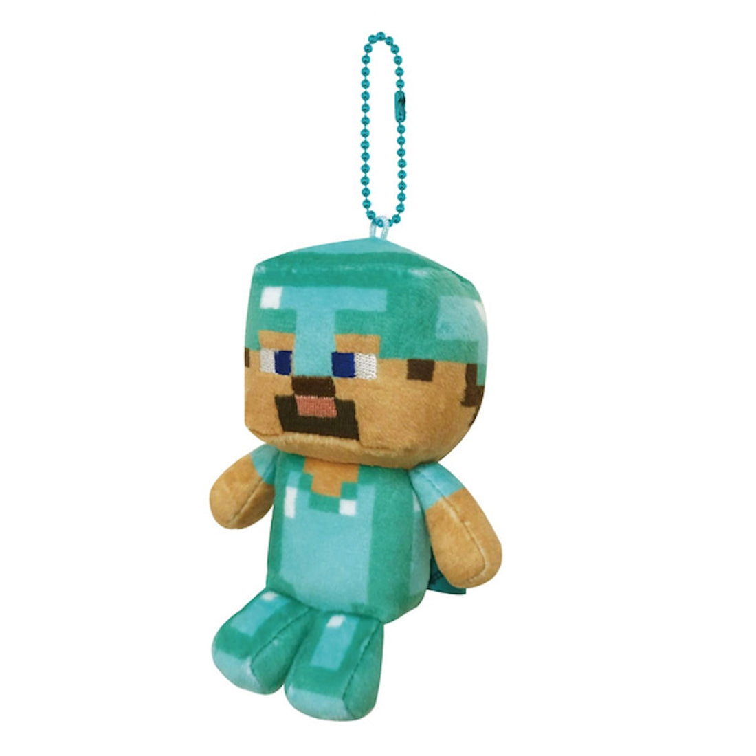 K Company Minecraft Diamond Steve Ball Chain Mascot Collectible