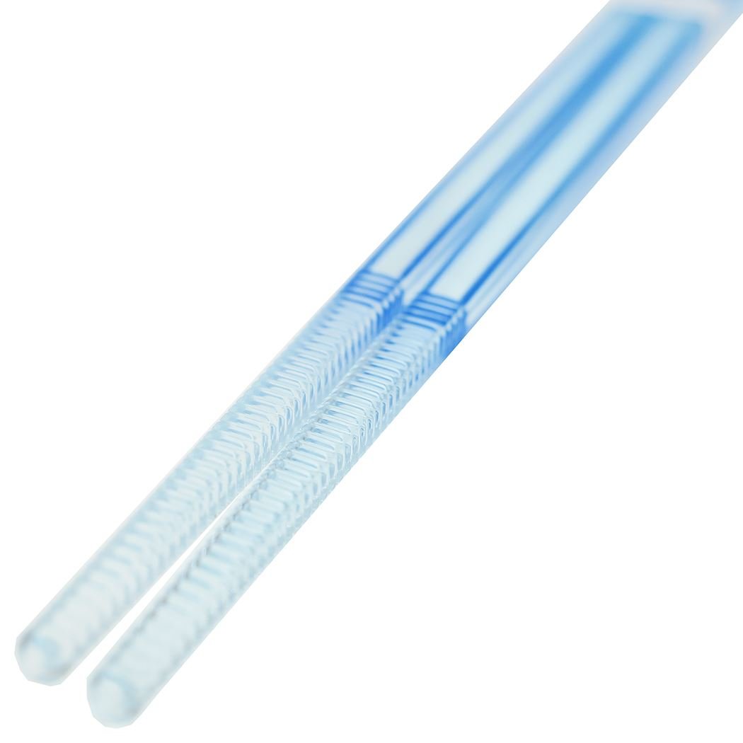 Kaneshotouki Detective Conan Shinichi & Ran Clear Chopsticks Light Blue