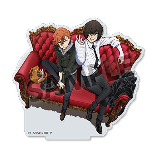 Hobby Stock Acrylic Stand of Dazai Osamu and Nakahara Chuuya 15 Years Edition