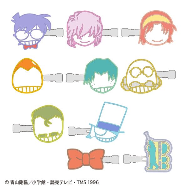 Toshinpack Detective Conan Front Hair Clip Collection Vol. 1