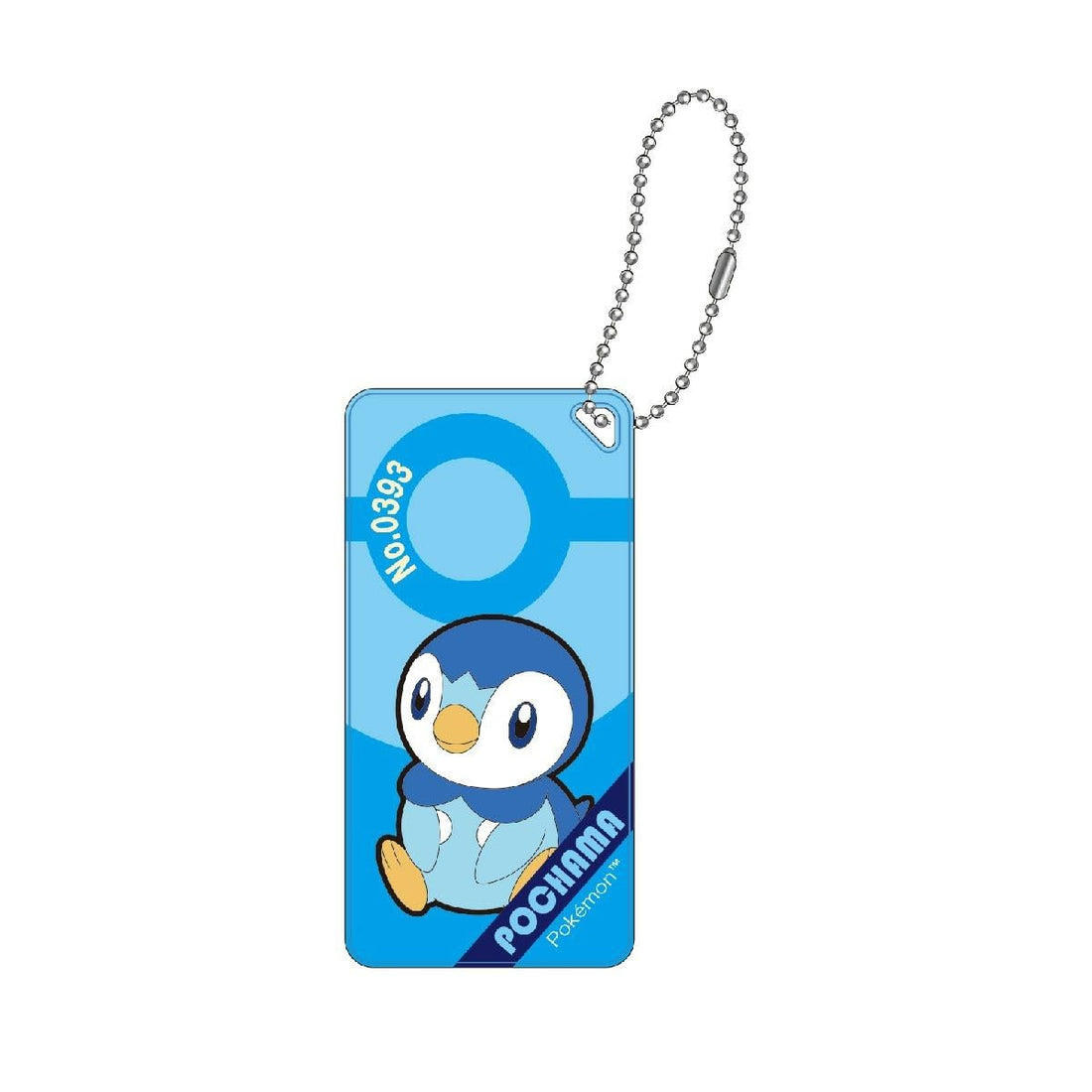 eyeup Pocket Monster Dimeteria Keychain Vol.4 Piplup Collectible
