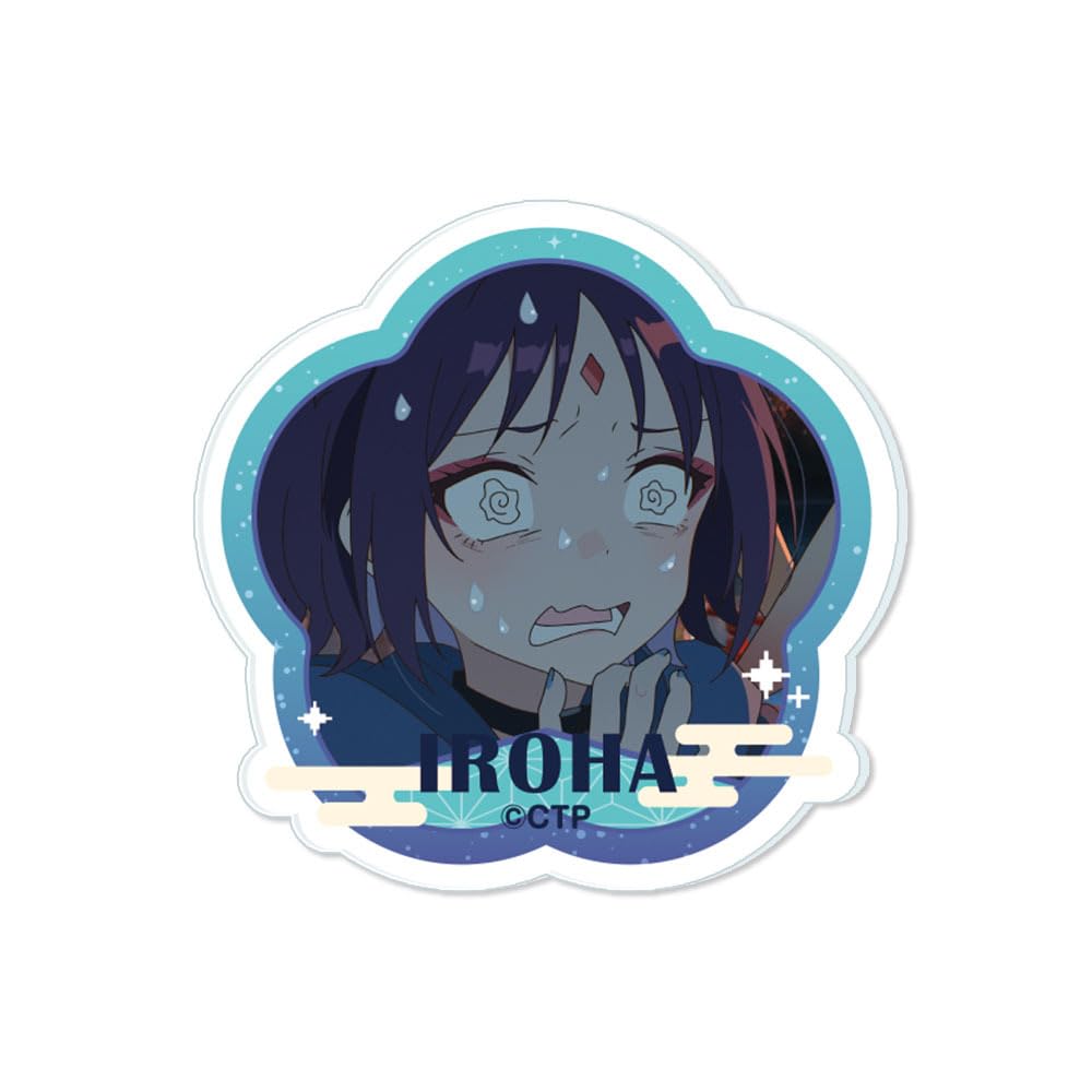 License Agent Acrylic Badge Kaguya Hime Design 1.5 inches