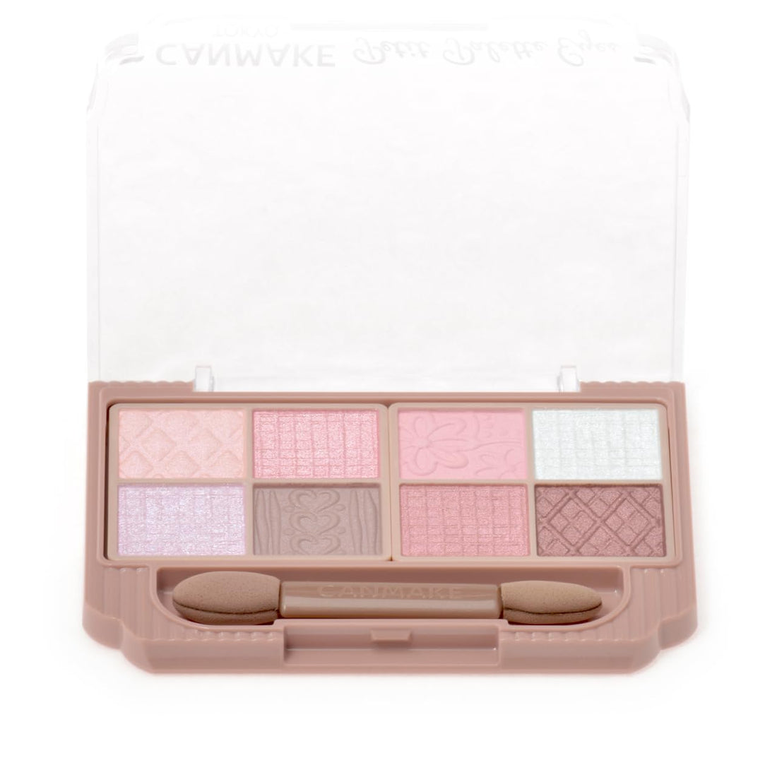 CANMAKE Petit Palette Eyes 06 Sugar Balm 2.0g Eyeshadow with Applicator