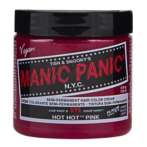 MANIC PANIC Color Cream Hot Hot Pink 4 oz