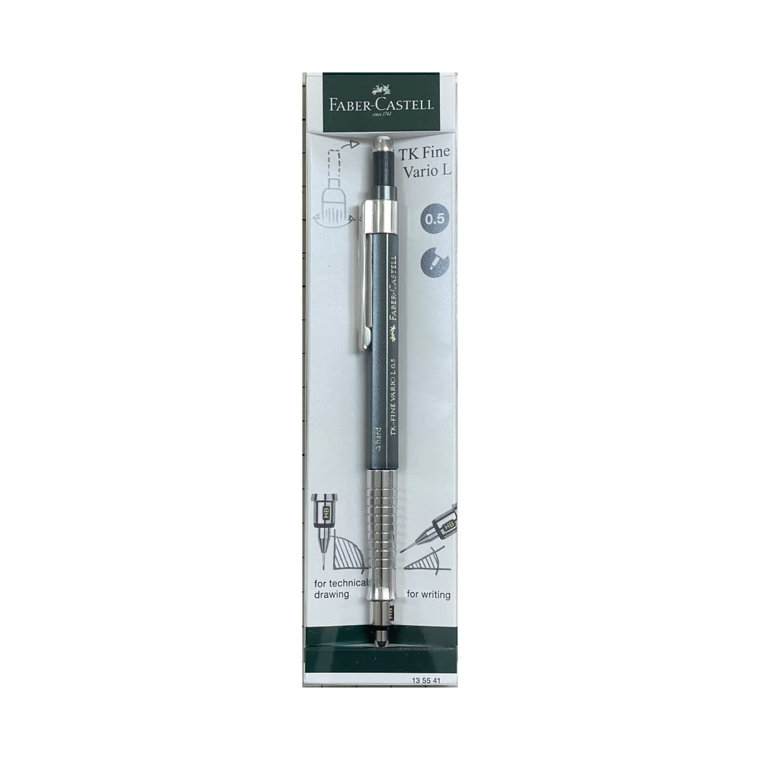 Faber-Castell Vario Mechanical Pencil, Graphite 0.5mm 355410