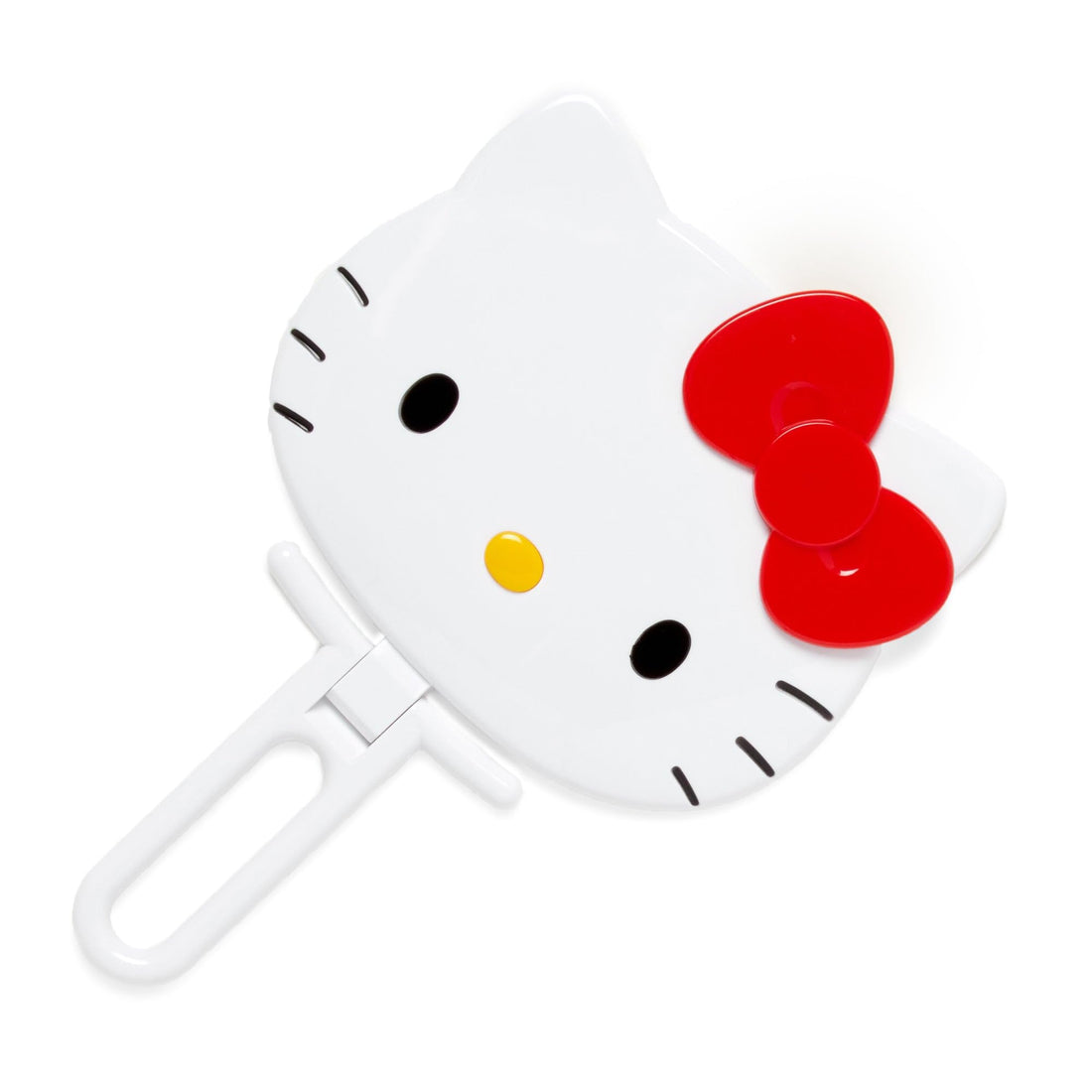SANRIO Hello Kitty Face Shaped Hand Mirror for Everyday Use