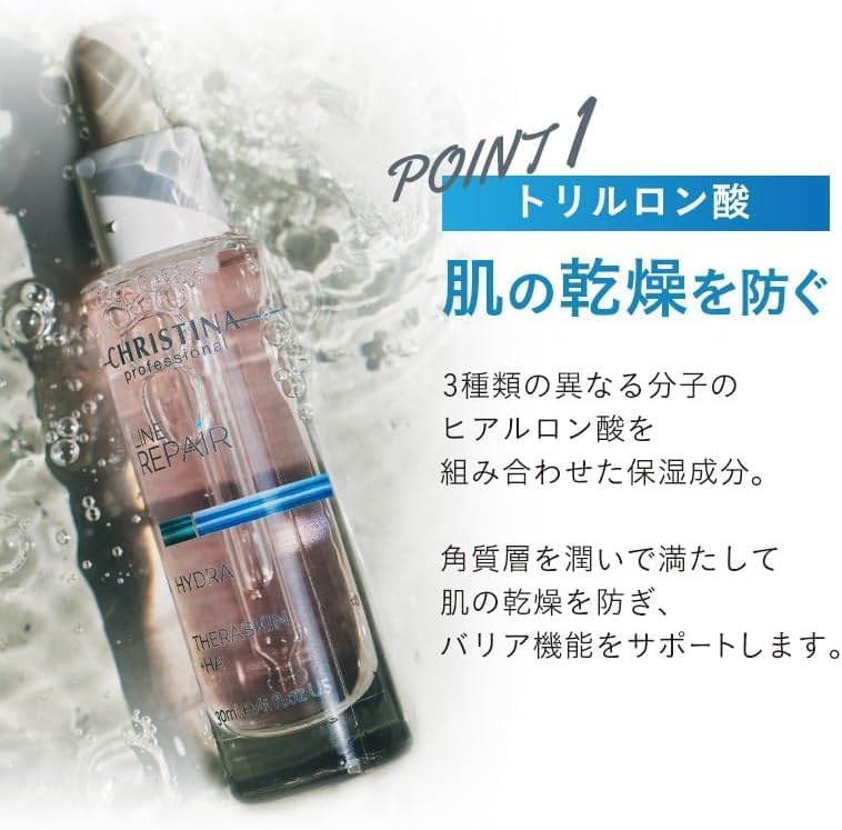 CHRISTINA Hyaluronic Acid Serum 30ml for Hydration and Moisture