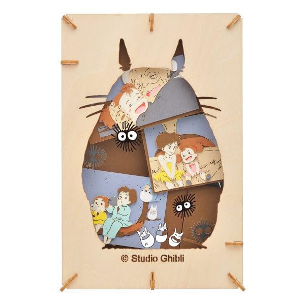 ENSKY Paper Theater Wood Style My Neighbor Totoro Collectible Model
