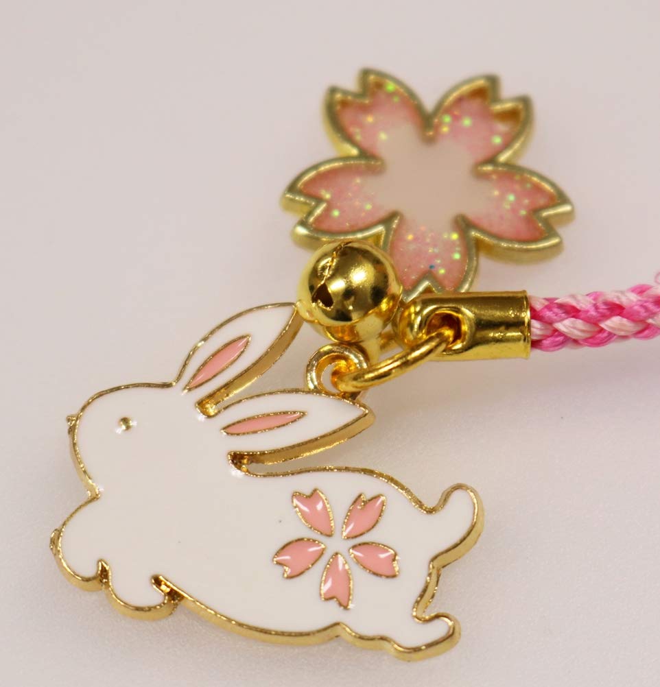 Matsumikougei Japanese Made 0.5x2.5x9cm Rabbit Charm for Collectors