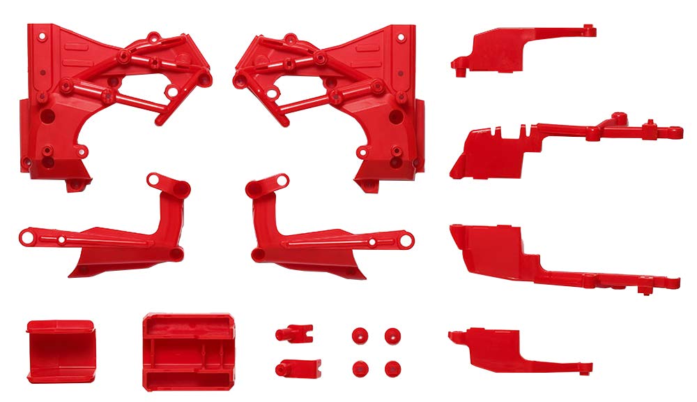 TAMIYA OP.1918 T3-01 C Parts Frame Red Model Kit Component