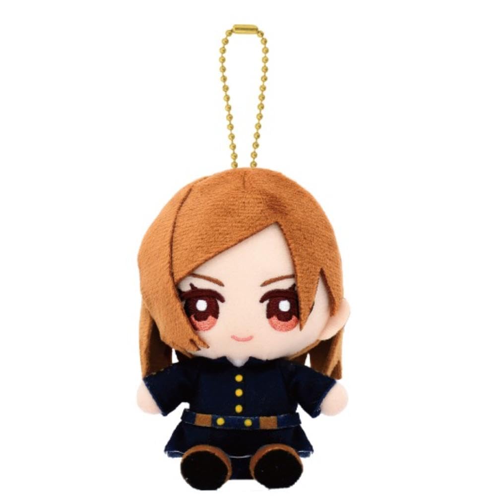 Bandai Namco Nui Jujutsu Kaisen Chibi Plush Doll Kugasaki Nobara 110mm