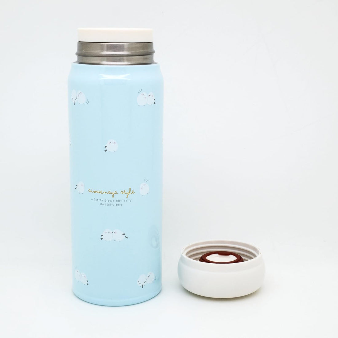 OSK Stainless Steel Bottle Shimaenaga 480ml Light Blue