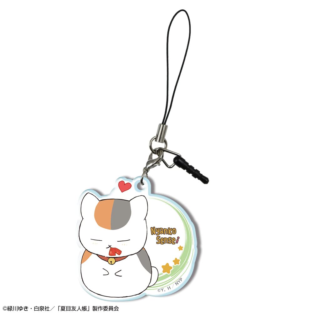 License Agent Acrylic Earphone Jack Accessory Nyanko-sensei Design 01