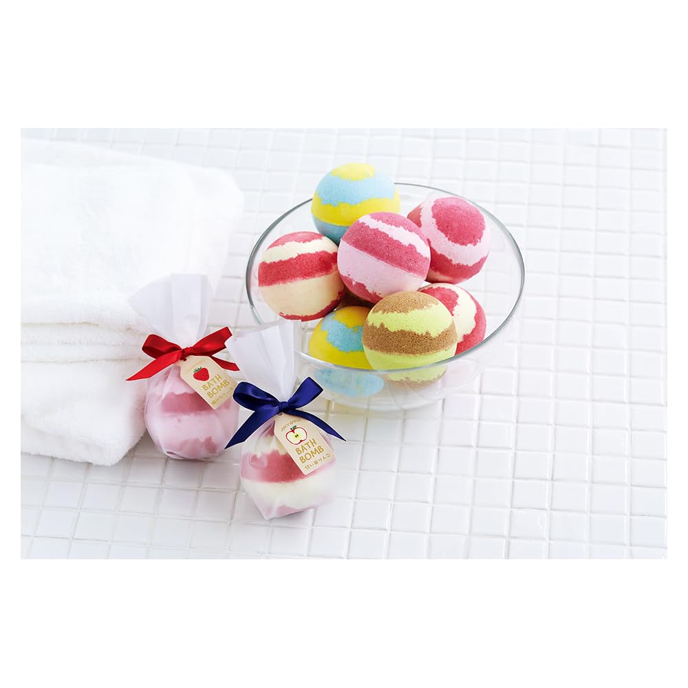 GPP Fruit Party Marble Bath Bomb Honey Apple 150g
