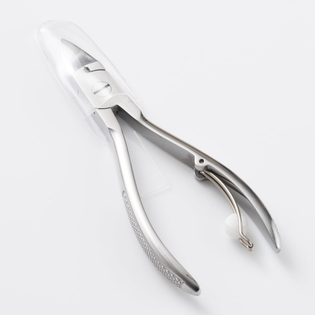 KAI Nail Nipper with Spring and Case for Precision Cutting