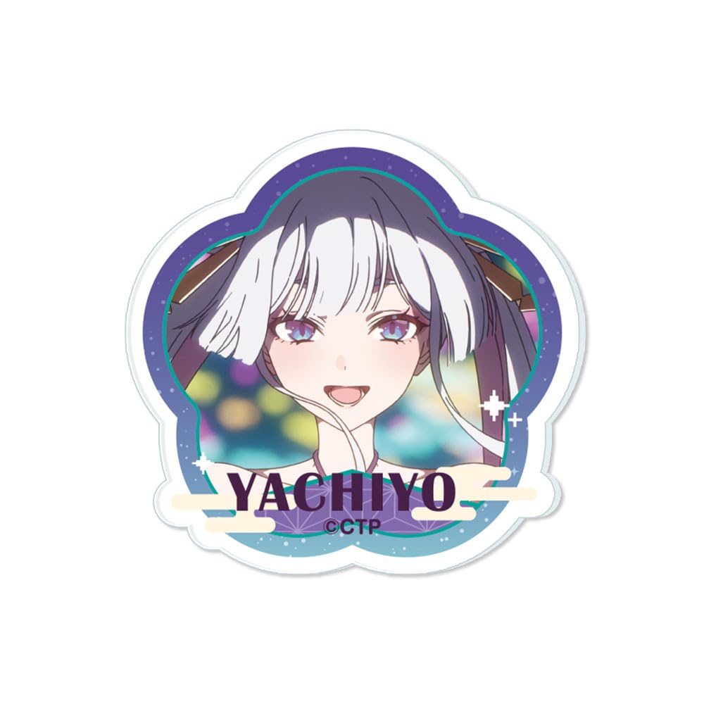 License Agent Acrylic Badge Moon Viewing Yachiyo Collectible