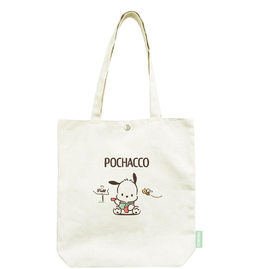 K-Company Sanrio Characters Canvas Tote Bag Pochacco 36.5x35x8cm