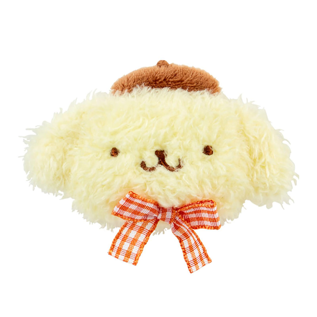 SANRIO Pom Pom Purin Face Shape Hair Clip for Stylish Hair Styling