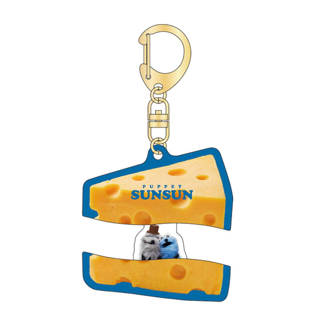 K Company Acrylic Keychain Cheese Design Collectible